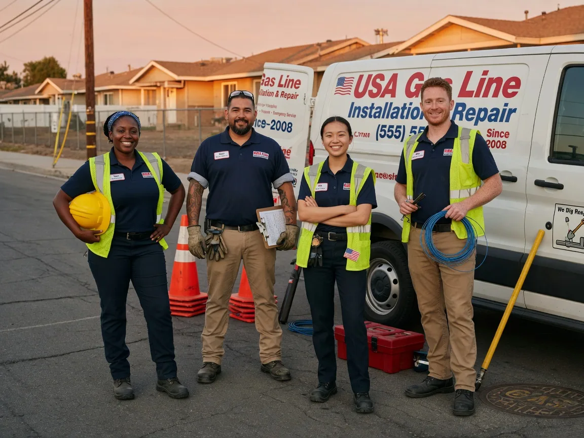 Gas Line Installation company in Garber, IA
